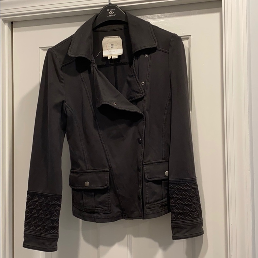 Hei Hei Moto jacket with snaps